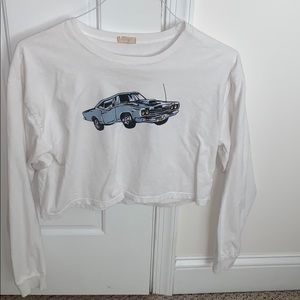 Brandy Melville Cropped Long Sleeve